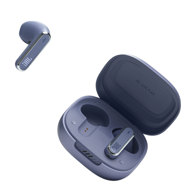 JBL Live Flex - Blue - True wireless Noise Cancelling earbuds - Detailshot 5 image number null